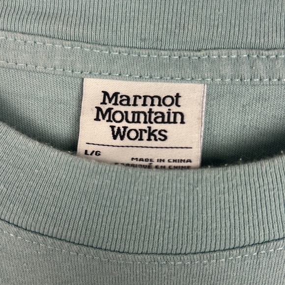Marmot Mountain Works D.J. Javier X Marmot large short sleeve tshirt - Picture 3 of 9